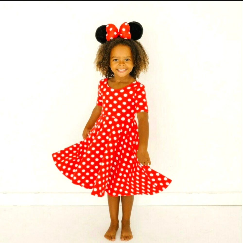Remie Girl Minnie Mouse Mattie dress